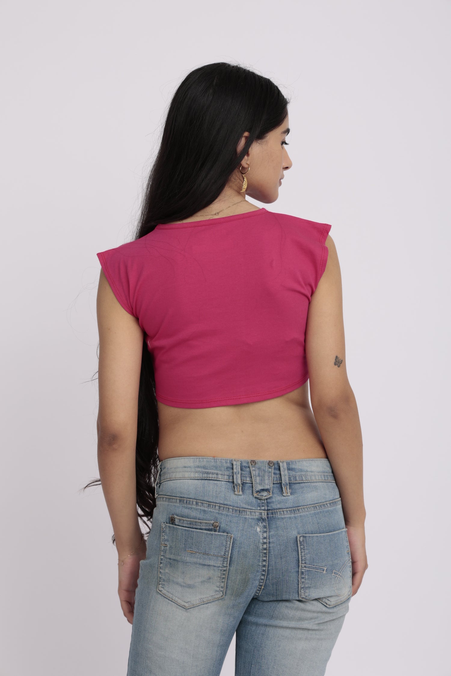 Sleeveless Crop Top